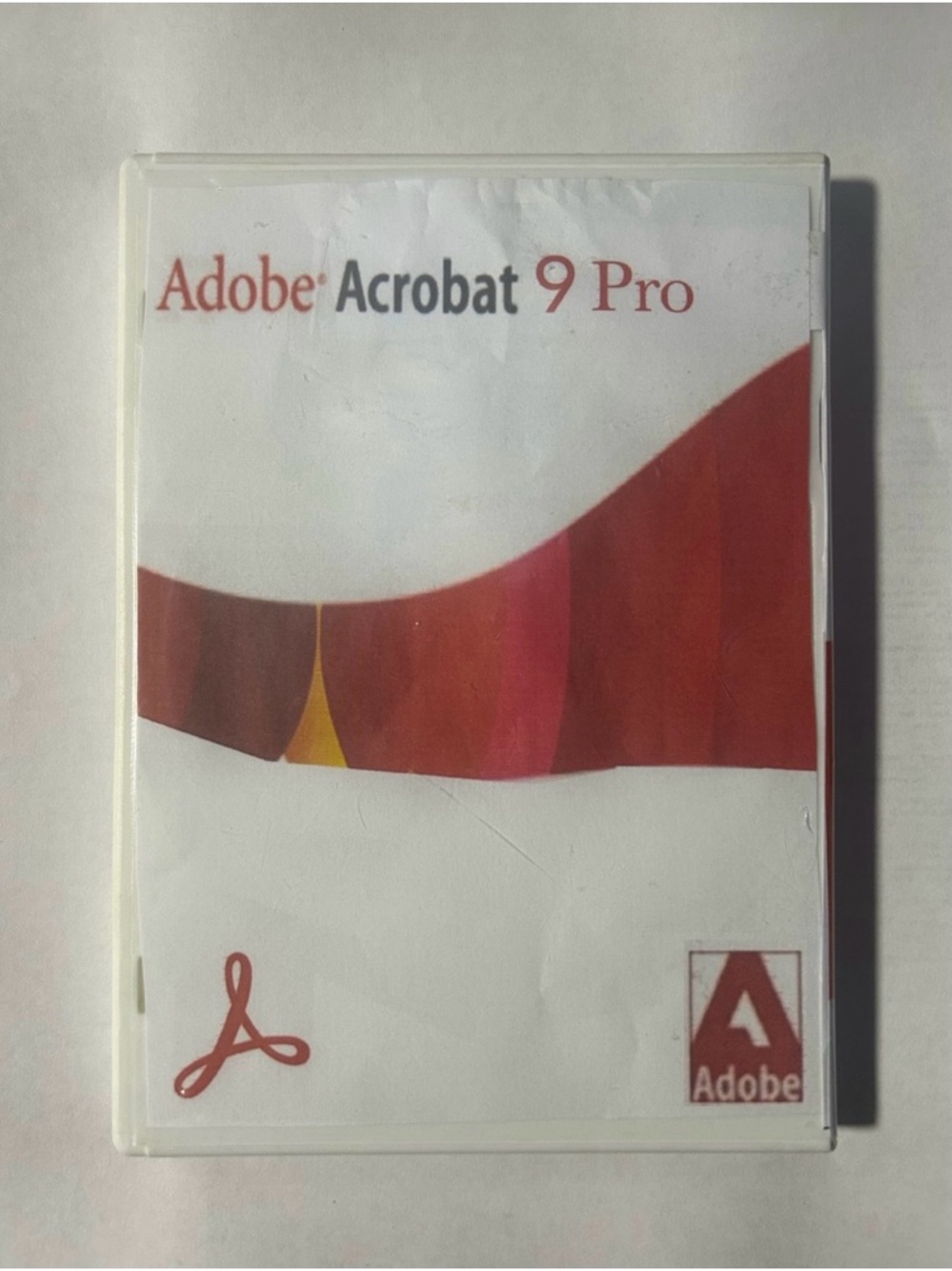 Adobe Acrobat 9 Pro Software DVD - Key for Windows